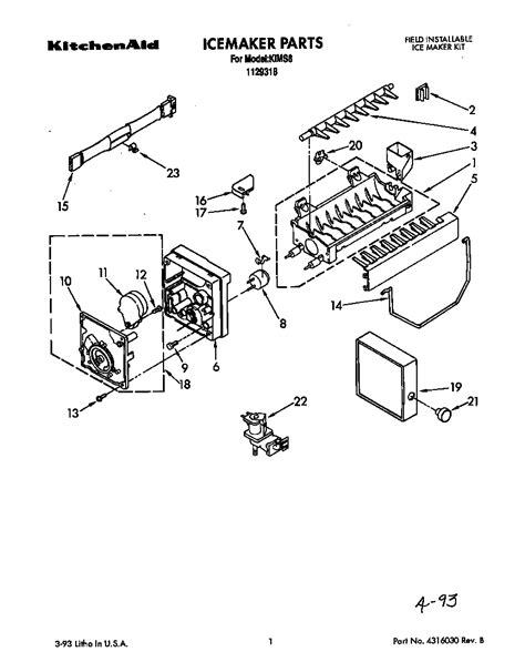 Kitchenaid Refrigerator Ice Maker Replacement Parts | Besto Blog