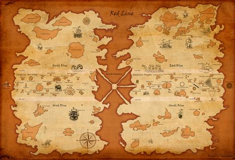 One Piece New World Map