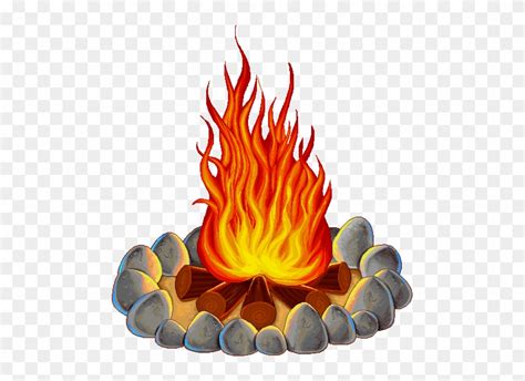 Camp Fire Clip Art - Free Transparent PNG Clipart Images Download