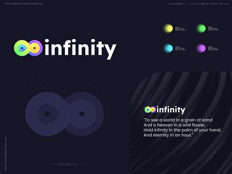 logo design - brand identity - branding - infinity by Riya Moni on Dribbble