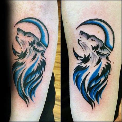 50 Tribal Wolf Tattoo Designs For Men - Canine Ink Ideas