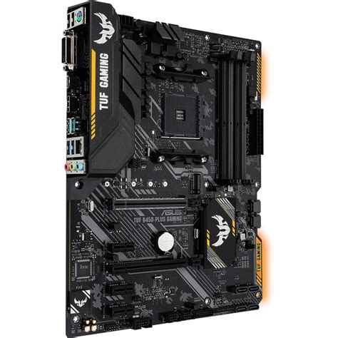 ASUS TUF GAMING B450-PLUS ATX Gaming Motherboard with Aura Sync RGB LED lighting | TUF B450-PLUS ...