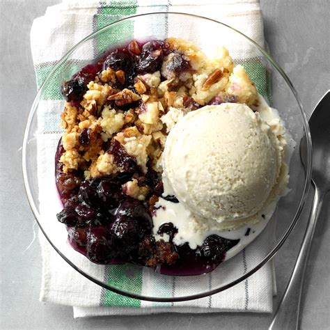 Slow-Cooker Blueberry Cobbler Recipe | Taste of Home