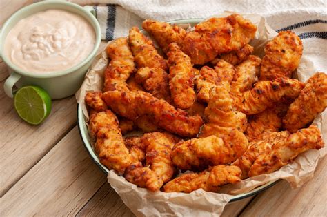 Spicy Fried Chicken Strips Recipe