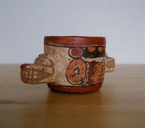 Ancient Mayan Pottery Replica by scoutHOME on Etsy