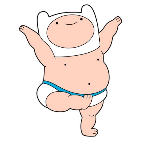 Adventure Time Baby Finn Sticker - Sticker Mania