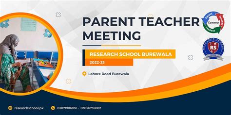 Parent Teacher Meeting (PTM) – Research School International (Burewala Campus)