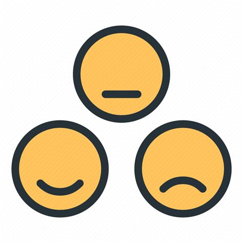 Emoji, three, faces, face, emoticon, emotion icon - Download on Iconfinder