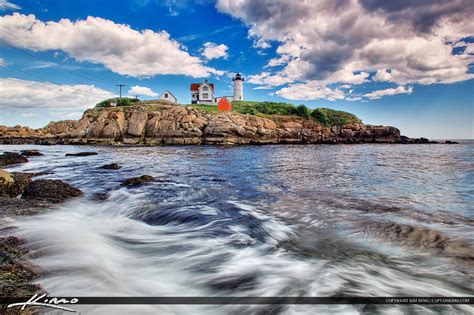 Nubble Lighthouse Cape Neddick York Maine | Royal Stock Photo