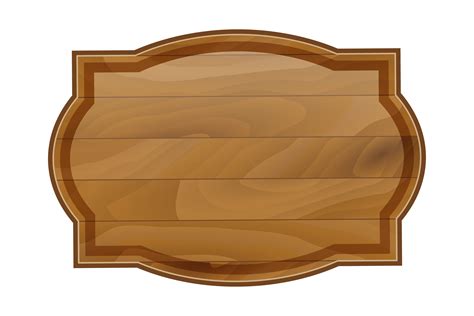 Wooden board sign 1760461 Vector Art at Vecteezy