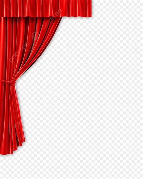 Red Stage Curtain PNG Transparent, Red Stage Curtain, Red Curtain ...