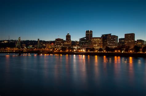 Portland Skyline - Ed O'Keeffe Photography