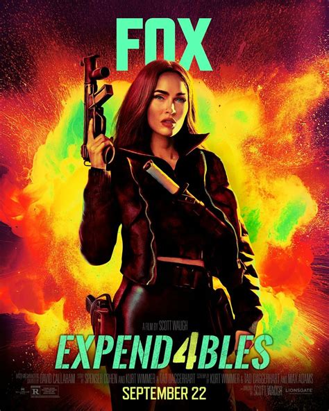 Megan Fox - "Expendables 4" Promo Poster 2023 • CelebMafia