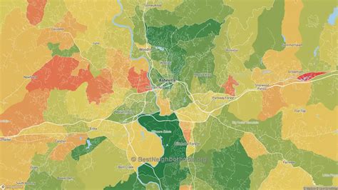 The Best Neighborhoods in Buncombe County, NC by Home Value | BestNeighborhood.org