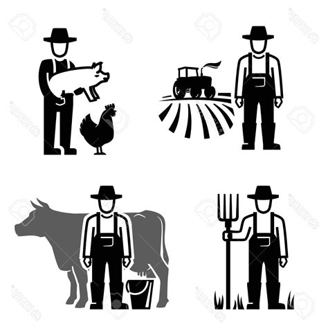 Farmer Silhouette at GetDrawings | Free download