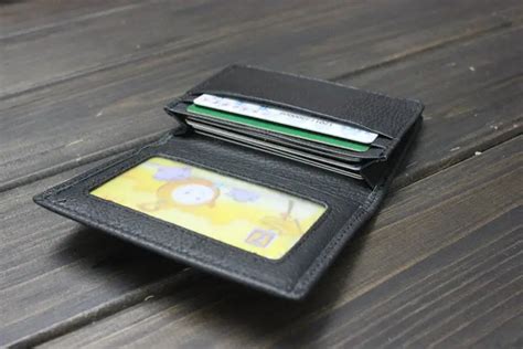 Mens Card Wallet With Id Window | semashow.com