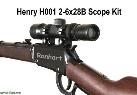 Gunlistings.org - Accessories Henry Lever Action .22 Mini-Scope Kit