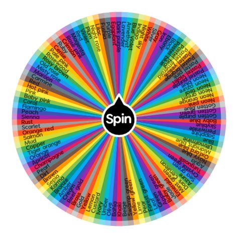 Colors | Spin the Wheel - Random Picker