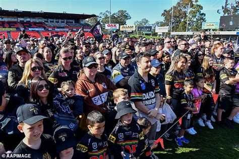 Penrith Panthers fans and players chant 'We hate Parramatta' after NRL grand final win over Eels ...