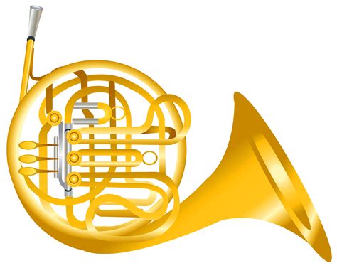 French Horns Brass Instruments Clip art - Horn Cliparts png download - 4086*3252 - Free ...