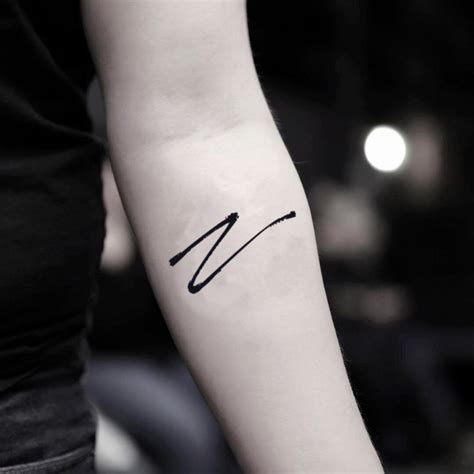 25 Amazing Z Letter Tattoo Designs and Ideas - Body Art Guru