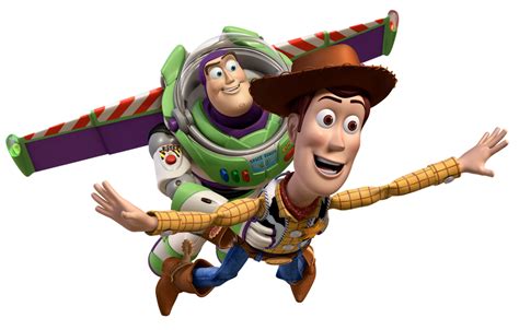 Toy Story - Woody and Buzz Lightyear Flying VECTOR by Batboy101 on DeviantArt