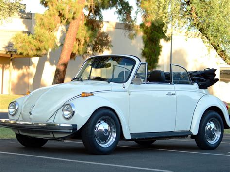 1979 Volkswagen Super Beetle Convertible Electric Conversion 4-Speed not sold at Bring A Trailer ...