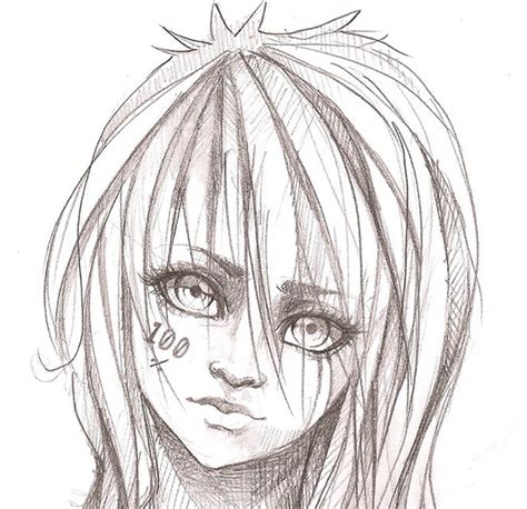 Sad Girl Face Sketch at PaintingValley.com | Explore collection of Sad Girl Face Sketch