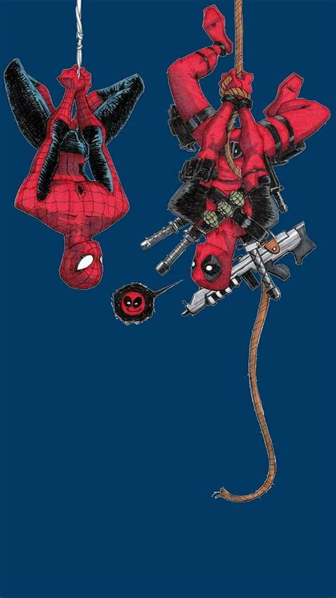 Update 66+ deadpool and spiderman wallpaper best - in.cdgdbentre