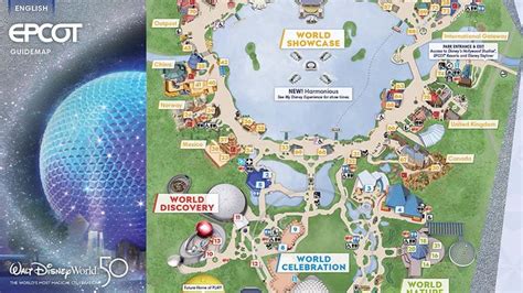 Disney World Epcot Map 2024: PDF & Printable Version