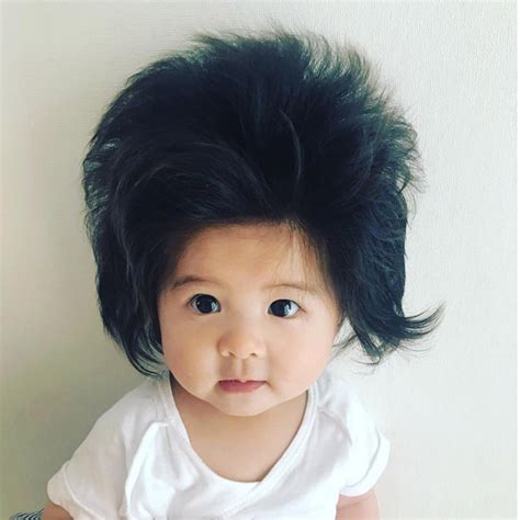 This Baby’s Crazy Hair Will You Make Happy All Day - Baby AZ Today