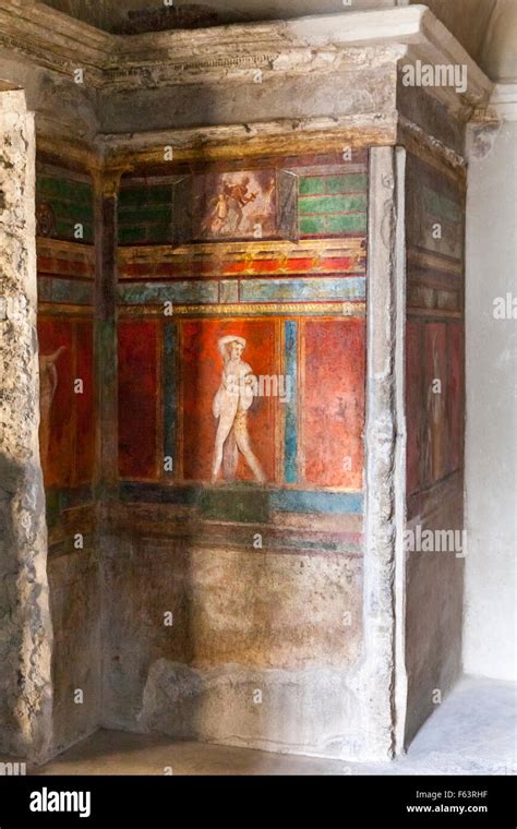 Fresco, villa of the mysteries, pompeii hi-res stock photography and ...