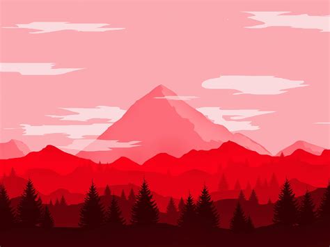 Red Minimalist Wallpapers - Wallpaper Cave