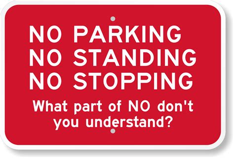 Funny Parking Signs - Humorous Parking Signs