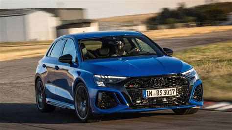 2023 Audi RS3 Performance Edition Debuts With 407 HP, Goes 186 MPH