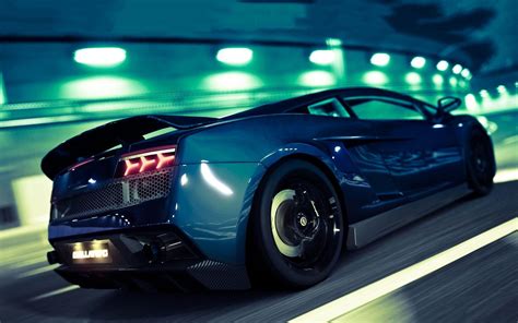 Blue Lamborghinis Wallpapers - Wallpaper Cave