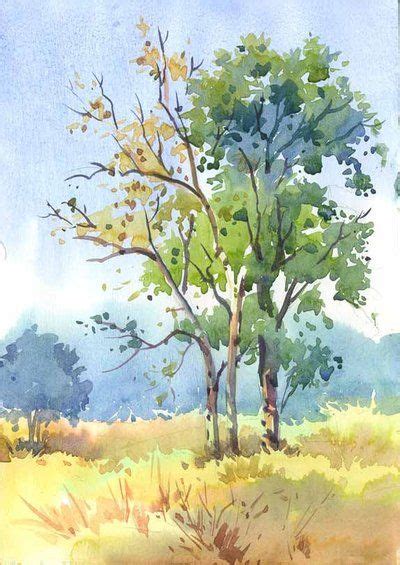 Watercolor Tree Painting | zaria-kline