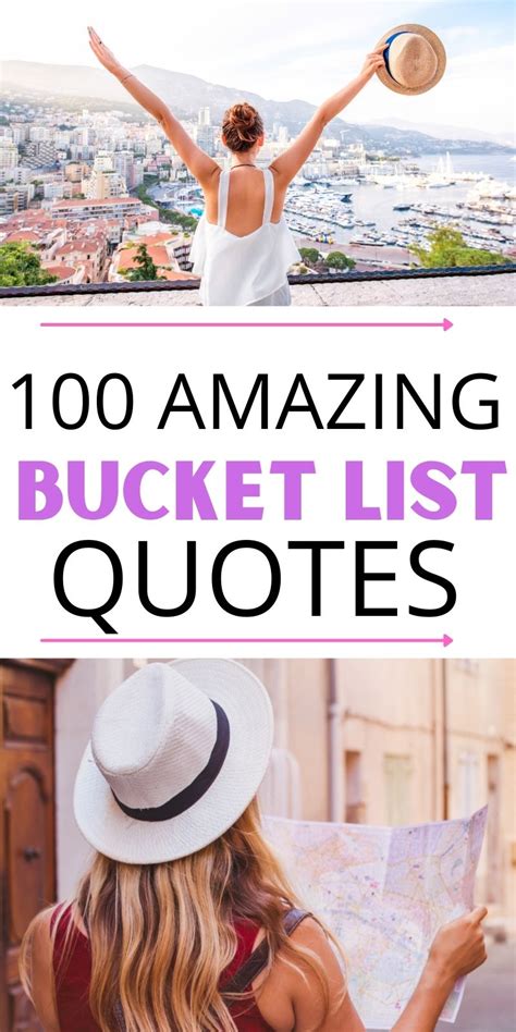 Bucket List Quotes (100 Inspirational quotes)