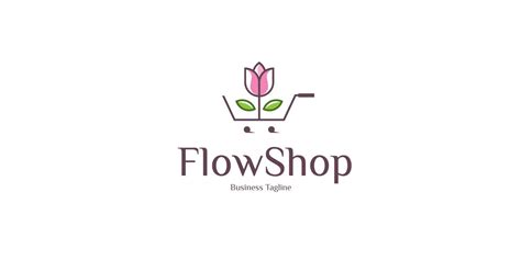 Beauty Flower Shop Logo Template by Ardies | Codester