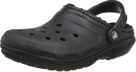 Buy Crocs Classic Fuzz Lined Clog black/black from £28.00 (Today ...