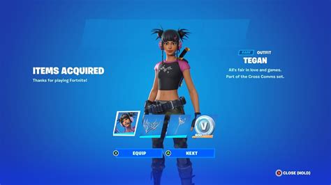 How To Get Cross Comms Pack FREE in Fortnite! (Unlocked Tegan Skin) Free 600 V-Bucks - YouTube