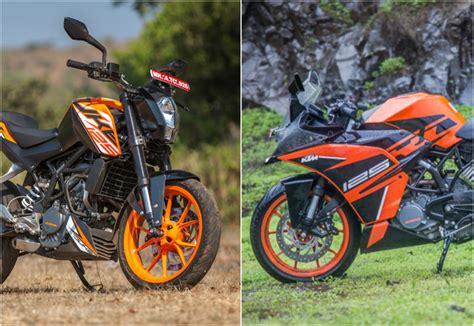 KTM 125 Duke, RC 125 Price Hiked | BikeDekho