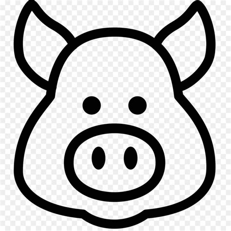 Free Pig Face Silhouette, Download Free Pig Face Silhouette png images, Free ClipArts on Clipart ...