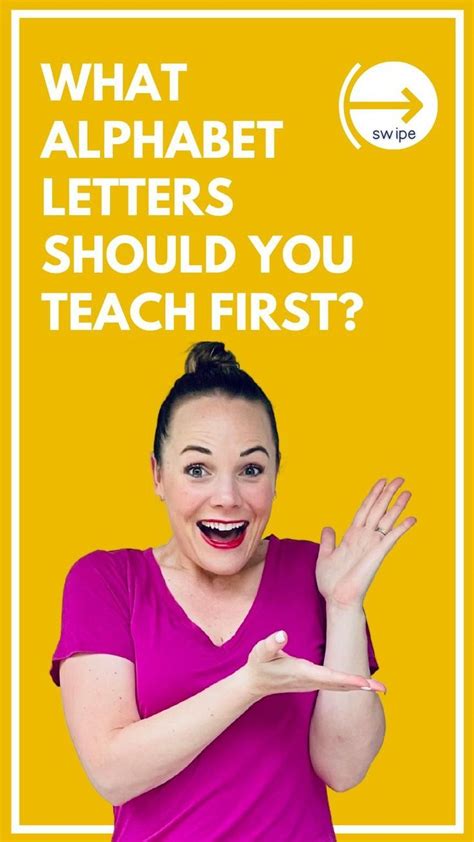 Alphabet Letters for Teaching: Start with the Basics