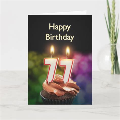 77th Birthday Cards | Zazzle CA