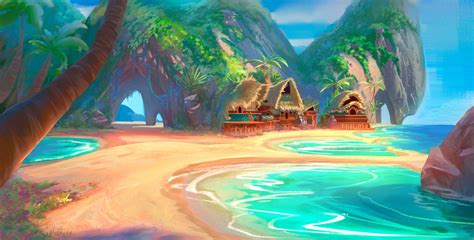 Desert Moana Concept Art Subnautica Concept Art Batman Concept Art ...