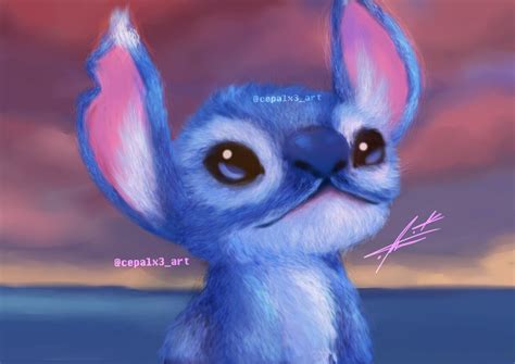 ArtStation - Realistic Stitch