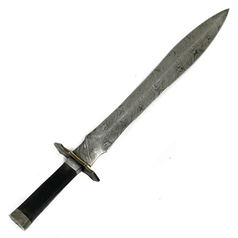 Viking Sword - High Carbon Damascus Steel - Carolingian