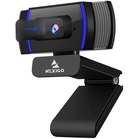 2021 NexiGo N930AF AutoFocus Webcam 1080P With Privacy Cover, Built-in ...