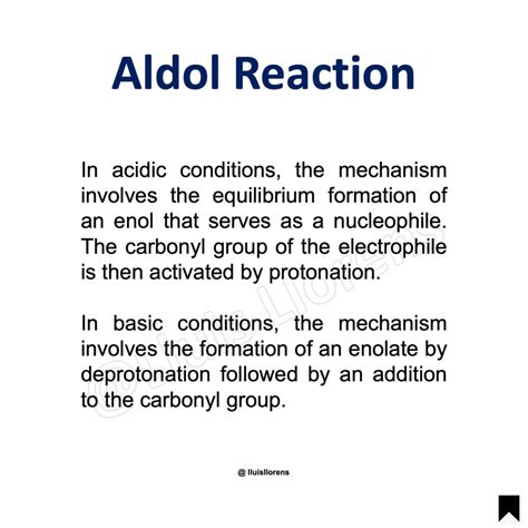 Aldol Reaction - nrochemistry.com